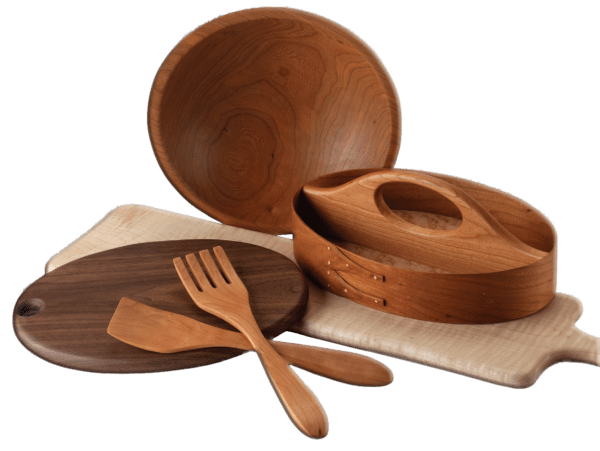 Artisan Crafted Wood Cutting/Serving Boards - Round by Rockledge Farm  Woodworks