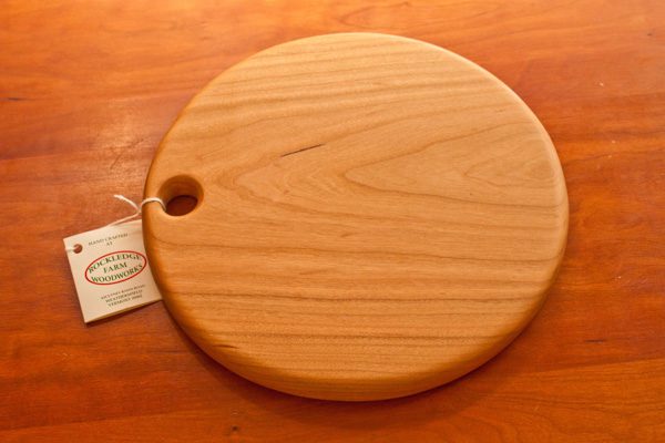 Artisan Crafted Wood Cutting/Serving Boards - Round by Rockledge