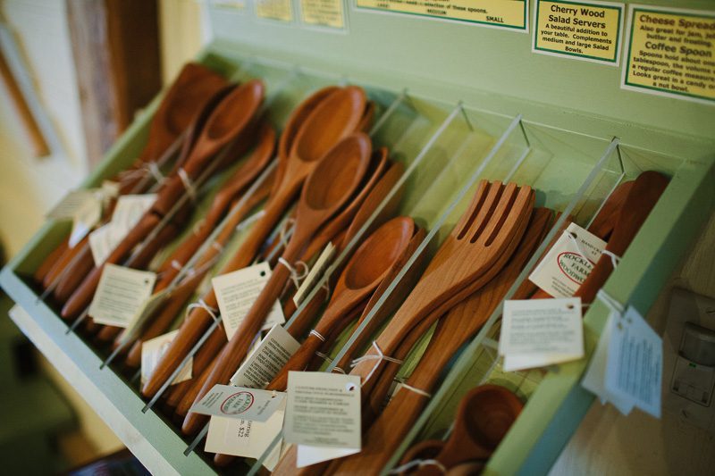 Artisan Crafted Cherry Wood Stirring Spoons by Rockledge Farm