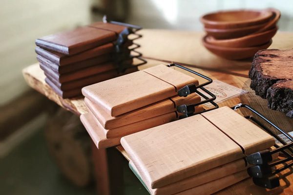 Artisan Crafted Cherry Wood Cheese Graters by Rockledge Farm Woodworks