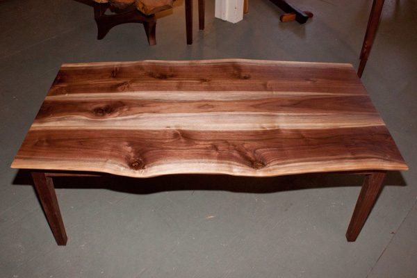 Black Walnut Live Edge Coffee Table