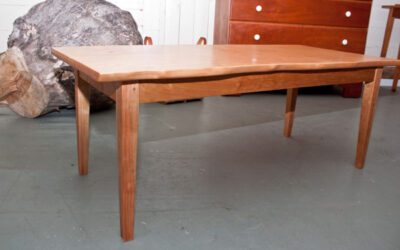 Natural Edge Cherry Coffee Table – $1050