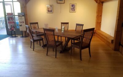 Black Walnut Live Edge Dining Table $4800